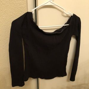Off the Shoulder Long Sleeve